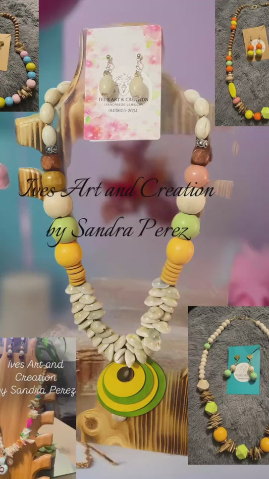 Collar Esencia Tropical
(Evoca naturaleza, frescura y calidez)